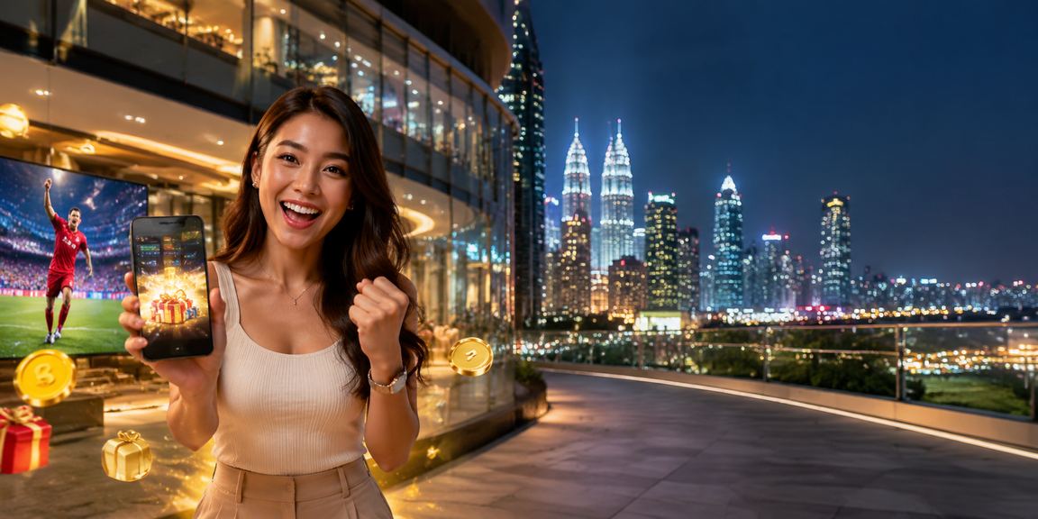 Pengguna dari Kuala Lumpur mengakses platform kasino dan hiburan 675 melalui aplikasi mudah alih