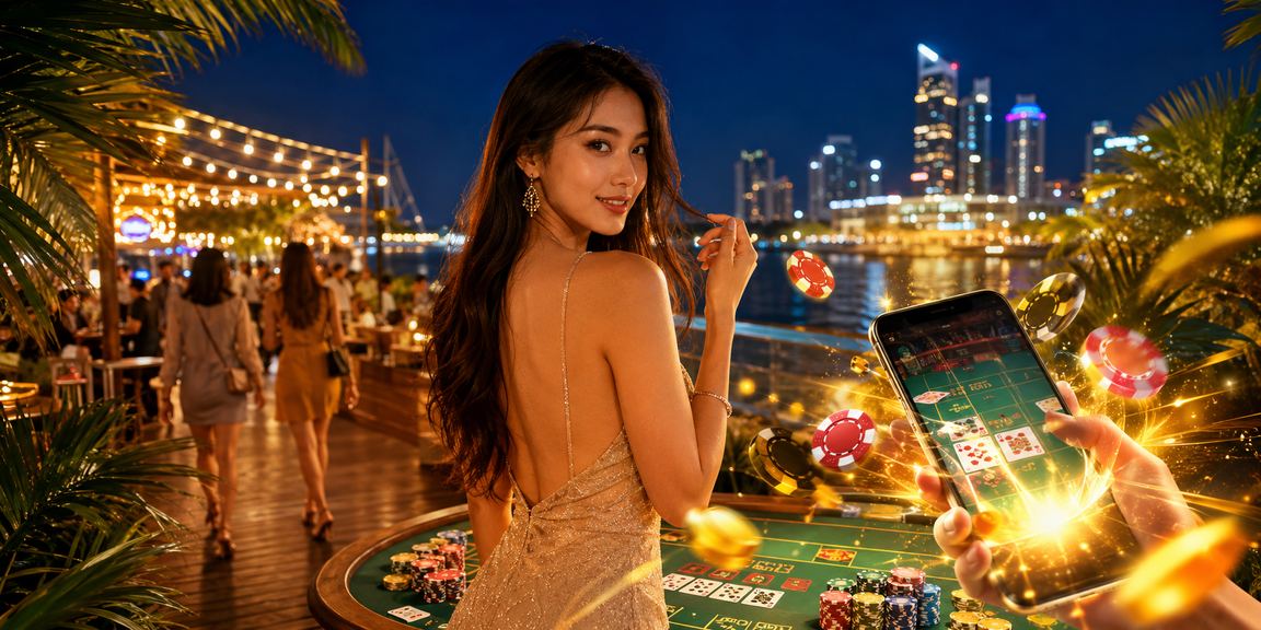 Pemain kad di Petaling Jaya menikmati permainan poker dan baccarat melalui platform 675